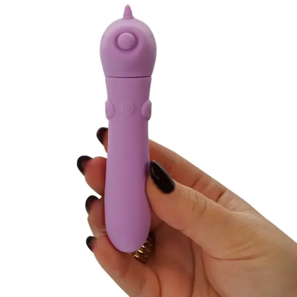 Vibrator Unicorn Mini USB Karma Lilac Purple  photo 4