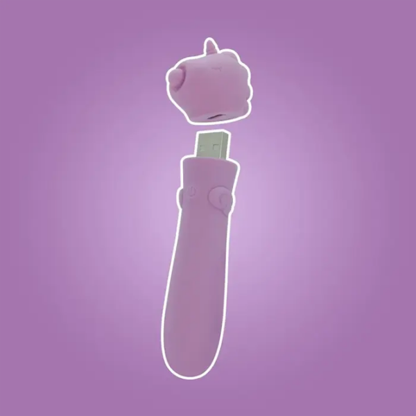 Vibrator Unicorn Mini USB Karma Lilac Purple  photo 5