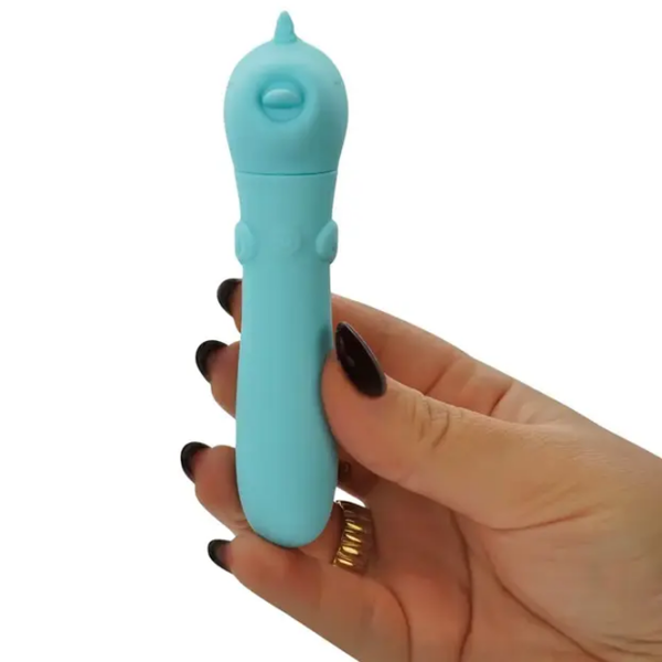 Вибратор Unicorn Mini USB Mount'n Peak Синий  photo 4