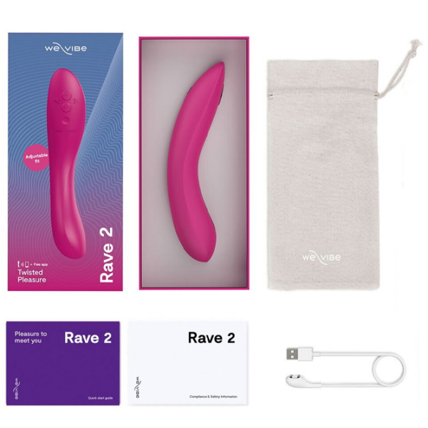 Vibrator We-Vibe Rave 2 Pink  photo 11