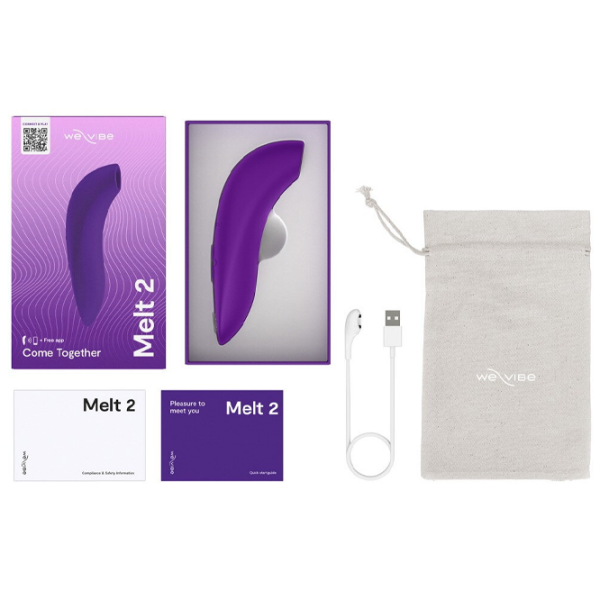 Vibrator We-Vibe Melt 2 Purple  photo 19