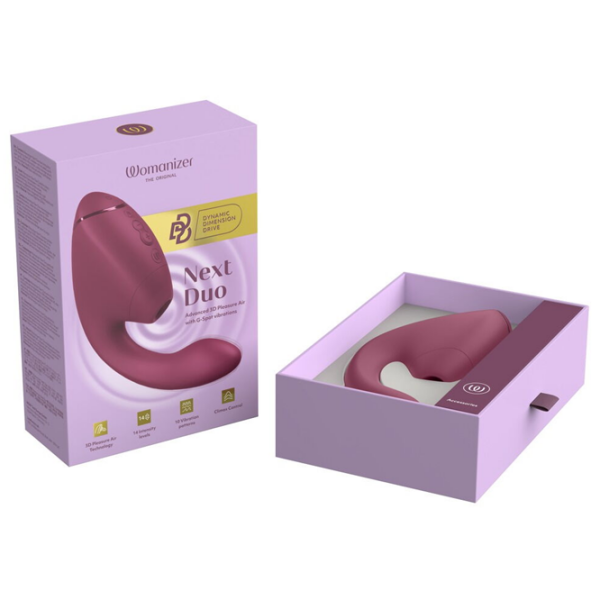 Vibrator Womanizer Next Duo Pink  photo 13