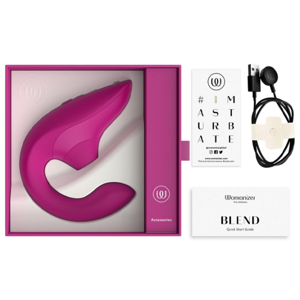 Vibrator Womanizer BLEND Deep Pink  photo 9