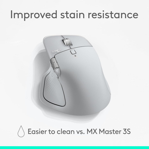 Mouse Logitech MX Master 4 Gray Fără fir, 1000 dpi photo 4