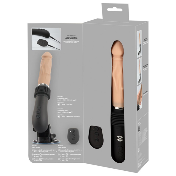Vibrator You2Toys Portable Fucking Machine Flesh 3 Beige  photo 12