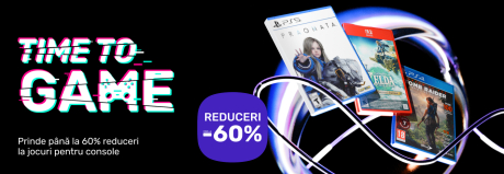 Prinde până la 60% reduceri la jocuri pentru console