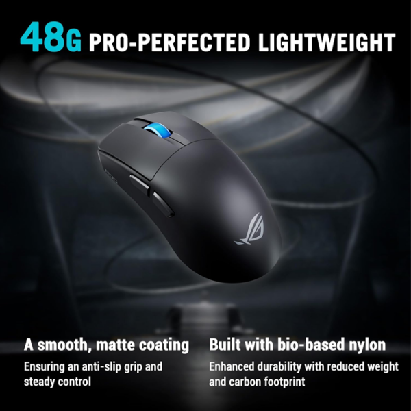 Мышь Asus ROG Harpe II Ace Черный Беспроводные / 42000 dpi photo 7