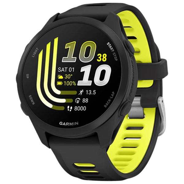 Умные часы Garmin Forerunner 170 Music Черный 1.2" | 30.4 мм | Полимер/Силикон
| 010-03920-10 photo 1