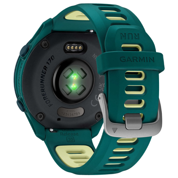Умные часы Garmin Forerunner 170 Music Teal Green 1.2" | 30.4 мм | Полимер/Силикон
| 010-03920-12 photo 6