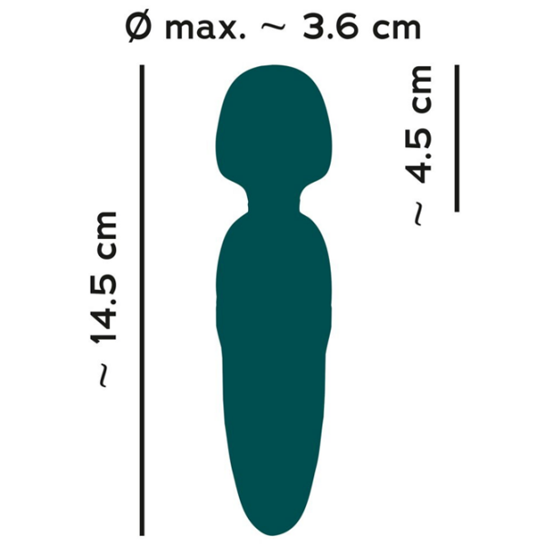 Вибратор You2Toys Petite Wand Зеленый  photo 10