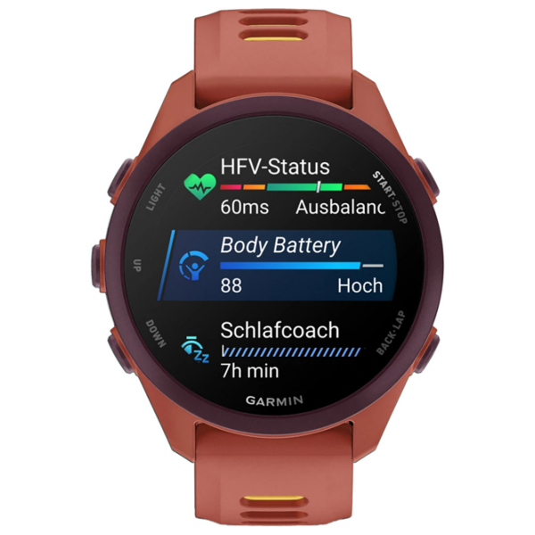 Умные часы Garmin Forerunner 170 Music Red Pink 1.2" | 30.4 мм | Полимер/Силикон
| 010-03920-13 photo 4
