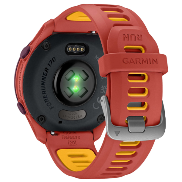 Умные часы Garmin Forerunner 170 Music Red Pink 1.2" | 30.4 мм | Полимер/Силикон
| 010-03920-13 photo 5