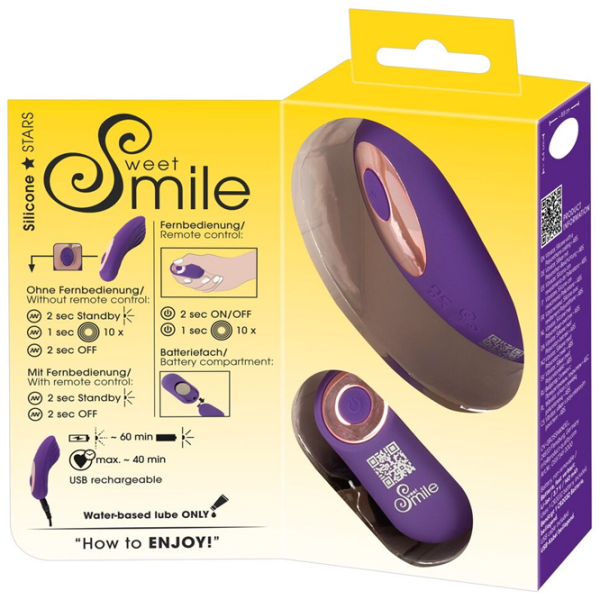 Вибратор Sweet Smile RC Panty Пурпурный  photo 12