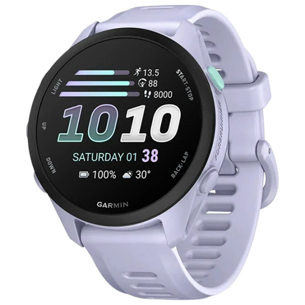 Умные часы Garmin Forerunner 70 Лаванда 1.2" | 42 мм | Полимер/Силикон
| 010-04307-03 photo 1