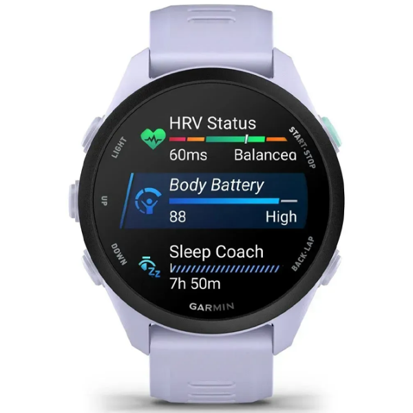 Умные часы Garmin Forerunner 70 Лаванда 1.2" | 42 мм | Полимер/Силикон
| 010-04307-03 photo 2