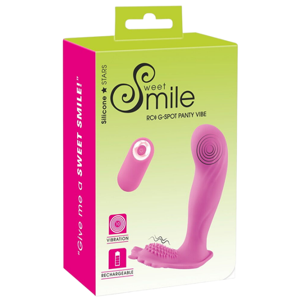 Вибратор Sweet Smile G-spot Panty Vibe Розовый  photo 1