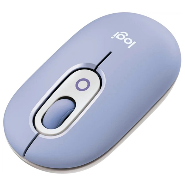 Mouse Logitech POP Liliac Fără fir, 4000 dpi photo 4
