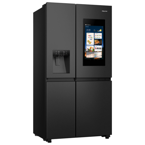 Frigider Hisense RS9P628GPFE Black 399l / No Frost, 200l / No Frost, E photo 2