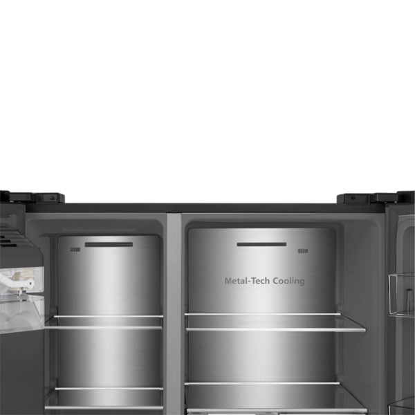 Frigider Hisense RS9P628GPFE Black 399l / No Frost, 200l / No Frost, E photo 5