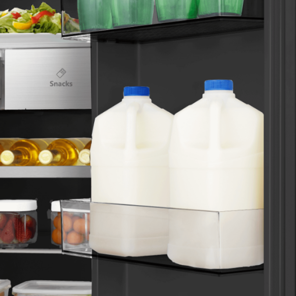 Frigider Hisense RS9P628GPFE Black 399l / No Frost, 200l / No Frost, E photo 10