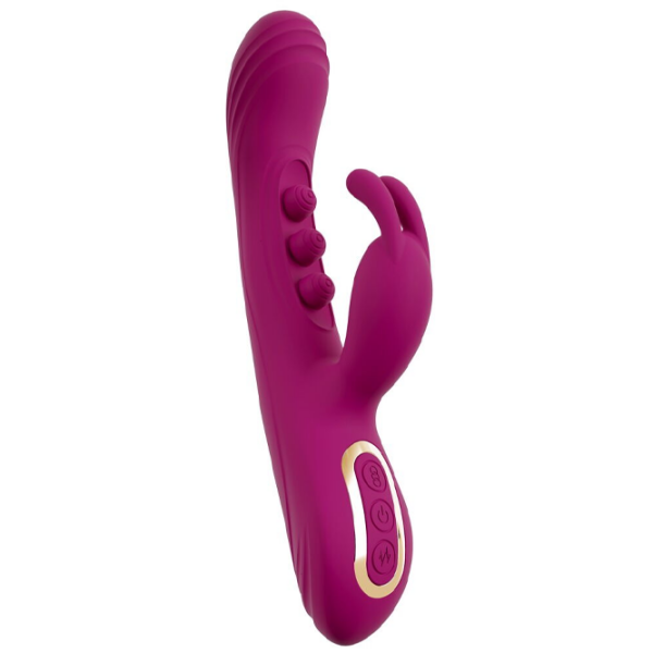 Вибратор JAVIDA 2 Function Vibrator Squirting Пурпурный  photo 6