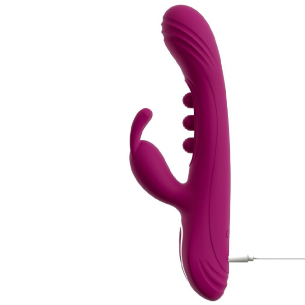 Вибратор JAVIDA 2 Function Vibrator Squirting Пурпурный  photo 11