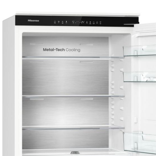 Frigider Hisense RB3B370SAWD1 White 273l / No Frost, 104l / No Frost, D photo 10