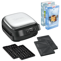 Сэндвичница Tefal SW872BF0 Черный 700 Вт, Количество сэндвичей: 
