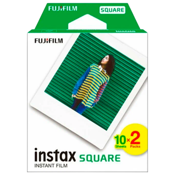 Фотобумага для принтеров Instax SQUARE (20шт.) Белый  photo 1