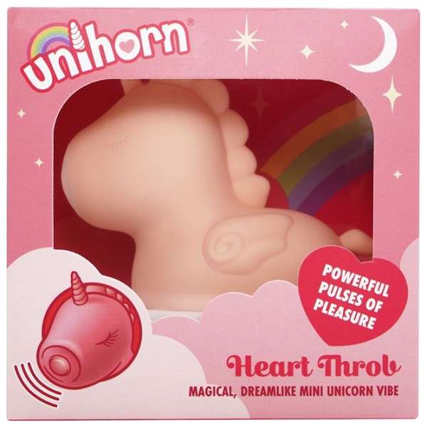 Вибратор Unicorn Heart Throb Бежевый  photo 1