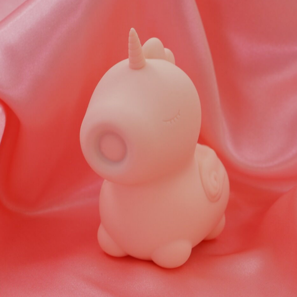 Вибратор Unicorn Heart Throb Бежевый  photo 4
