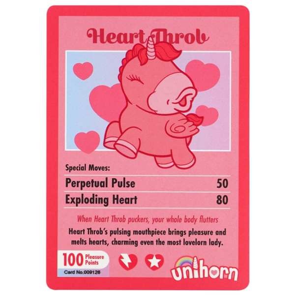 Вибратор Unicorn Heart Throb Бежевый  photo 6