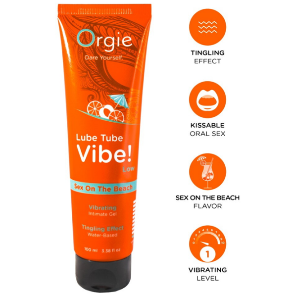 Lubrifiant Orgie Lube Tube Vibe! Sex on the Beach 0.1l  photo 2