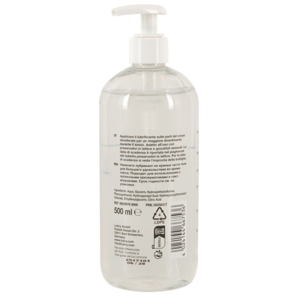 Lubrifiant Just Glide Toy Lube 0.5l  photo 3