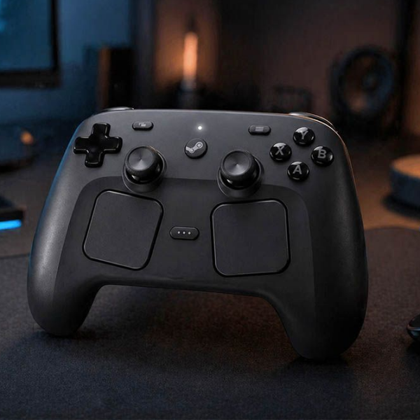 Gamepad Valve Steam Controller Black Fără fir / 22 buttons photo 2