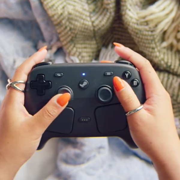 Gamepad Valve Steam Controller Black Fără fir / 22 buttons photo 4
