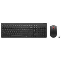 Клавиатура и Мышь Lenovo Essential Gen2 Черный Для дома и офиса, Беспроводные