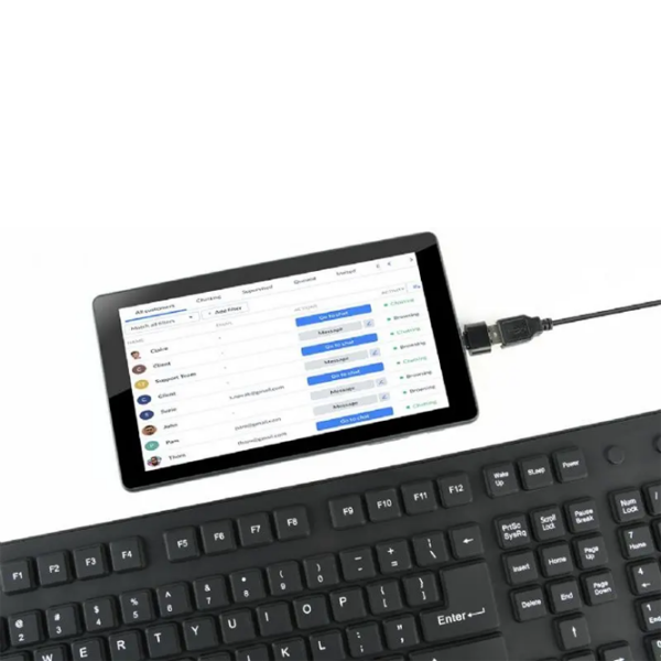 Tastatură Gembird KB-109F-B Black Home and Office, Cu fir photo 5