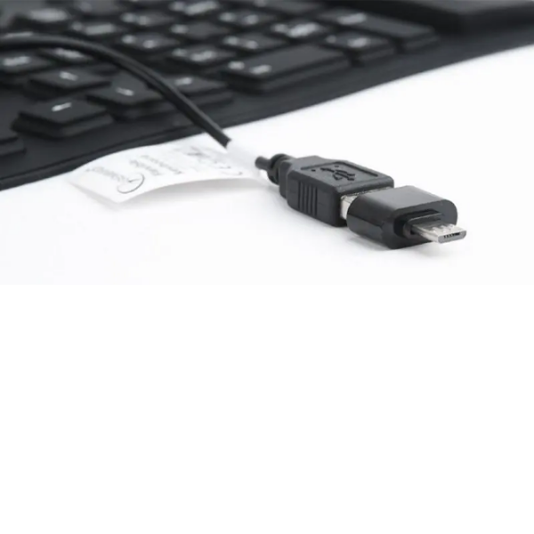 Tastatură Gembird KB-109F-B Black Home and Office, Cu fir photo 6