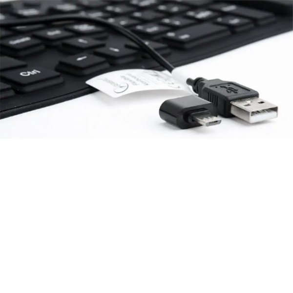Tastatură Gembird KB-109F-B Black Home and Office, Cu fir photo 7