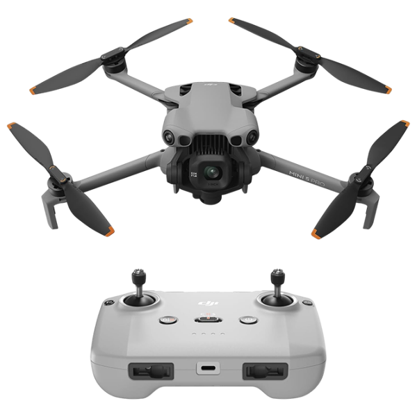 Dronă DJI Mini 5 Pro (DJI RC N3) Gray Quadcopter / 57.6 km/h photo 1