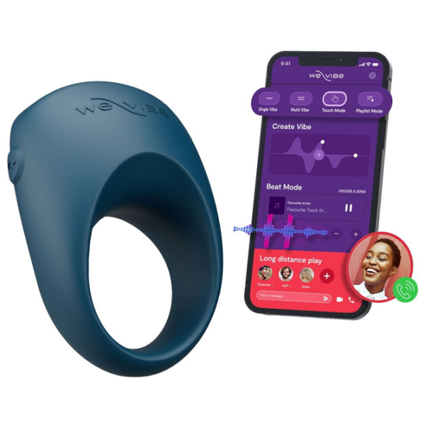 Эрекционное кольцо We-Vibe Pivot 2 Синий  photo 2