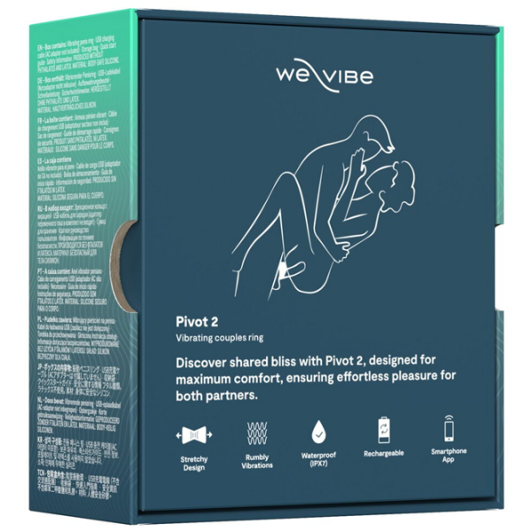 Эрекционное кольцо We-Vibe Pivot 2 Синий  photo 17