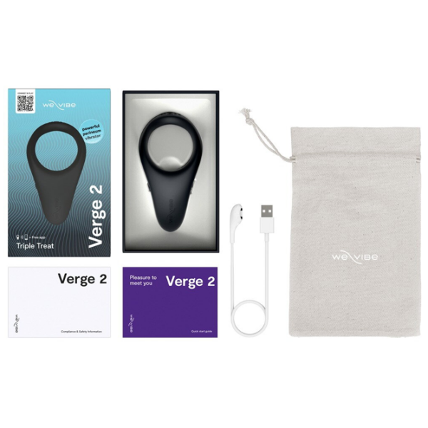 Эрекционное кольцо We-Vibe Verge 2 Черный  photo 16