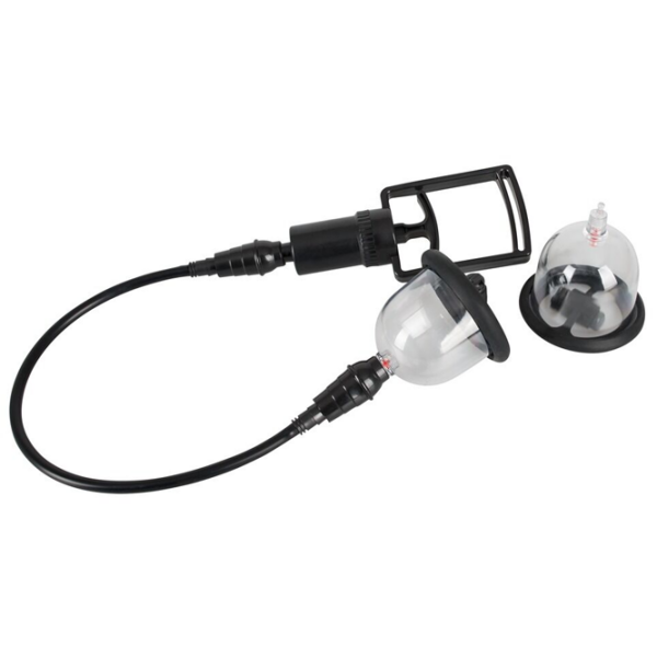 Насос Bad Kitty Bad Kitty Vibrating Nipple Cups Прозрачный  photo 3
