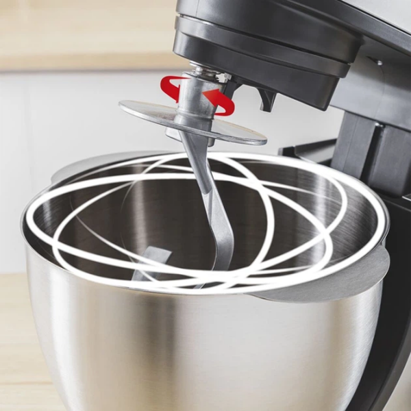 Кухонная машина Tefal QB512D38 Нержавеющая сталь 1100 Вт, Механическое, Количество скоростей: 8 photo 3