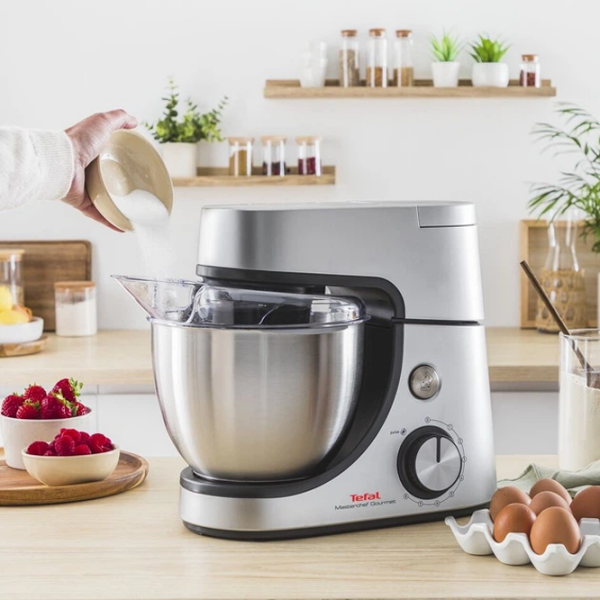Кухонная машина Tefal QB512D38 Нержавеющая сталь 1100 Вт, Механическое, Количество скоростей: 8 photo 5