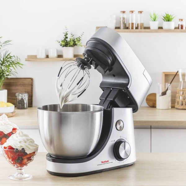Кухонная машина Tefal QB512D38 Нержавеющая сталь 1100 Вт, Механическое, Количество скоростей: 8 photo 7