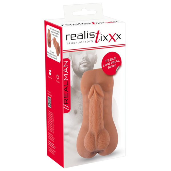 Masturbator RealistixXx RealMan Beige  photo 1