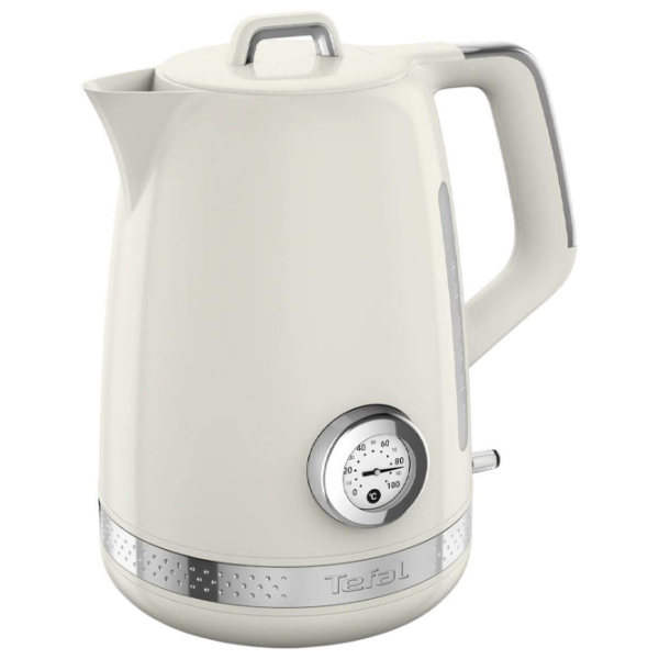 Электрочайник Tefal KO355AE0 Белый 2400 Вт, 1.7л, Внутреннее покрытие: Нержавеющая сталь photo 2